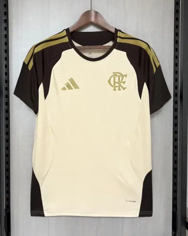 Camiseta Flamengo Treino 26/27 Bege