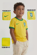 Camiseta Brasil Kids